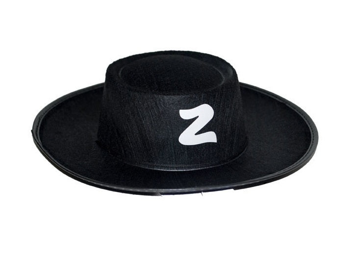 chapeau zorro feutrine enfant