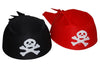 chapeau bandana de pirate noir