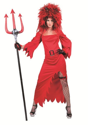 déguisement diable rouge femme taille s/m
