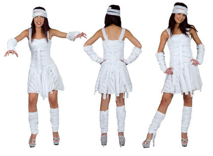 déguisement de momie blanc femme taille s/m