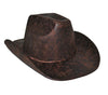 chapeau cowboy imitation cuir indiana