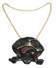 collier avec tête de pirate 12cm