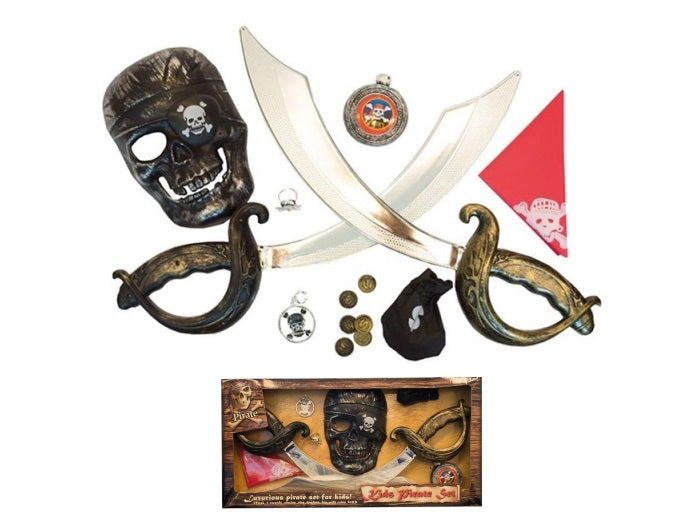set accessoires pirate 9pcs