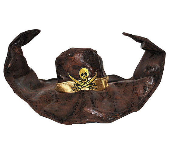 chapeau pirate recourbé