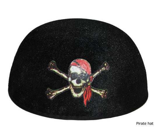 chapeau bandana de pirate tête de mort