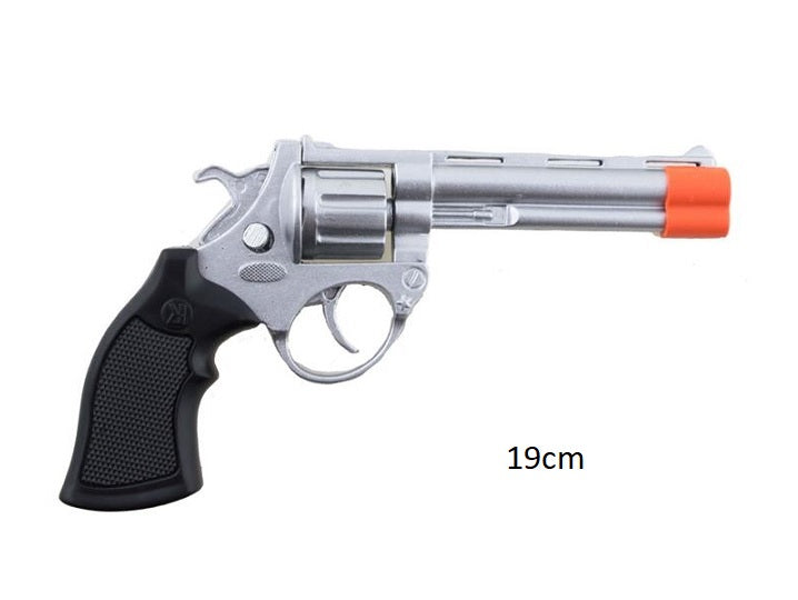 pistolet métal 8 coups 19cm