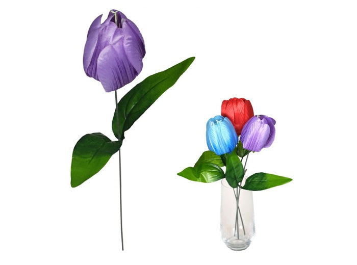 fleur artificielle tulipe mix 28cm