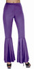 pantalon pattes d''éléphant violet femme taille xl