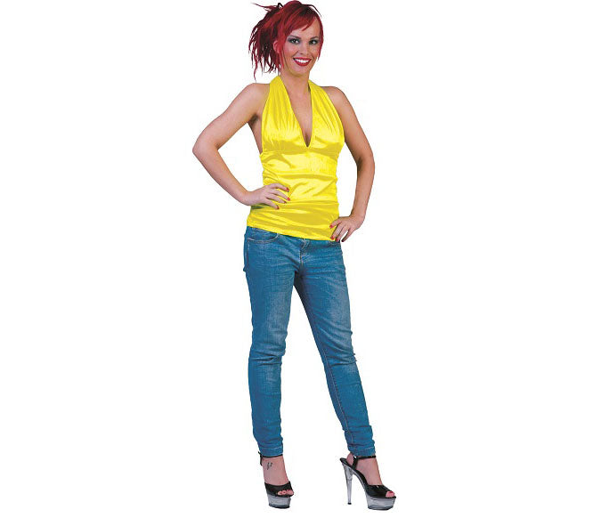 bustier jaune femme taille unique
