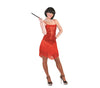 robe charleston à sequins rouge t32/34
