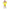 déguisement hippie jaune flashy femme taille xl