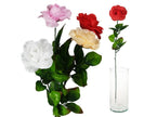 fleur artificielle rose baccara ouverte mix 65cm