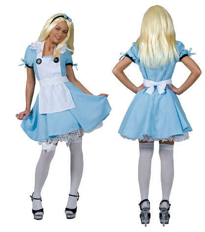 déguisement femme alice taille s/m