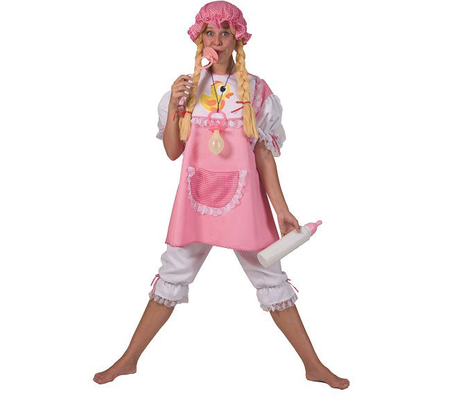 déguisement de gros bébé rose femme taille l