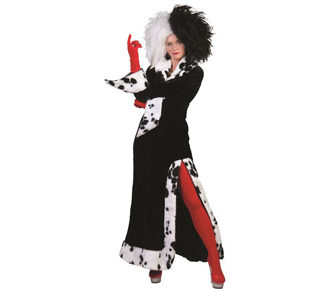 robe dalmatien kruella femme taille xl