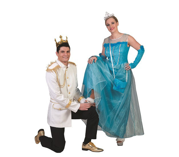 veste de prince charmant blanc homme taille l/xl