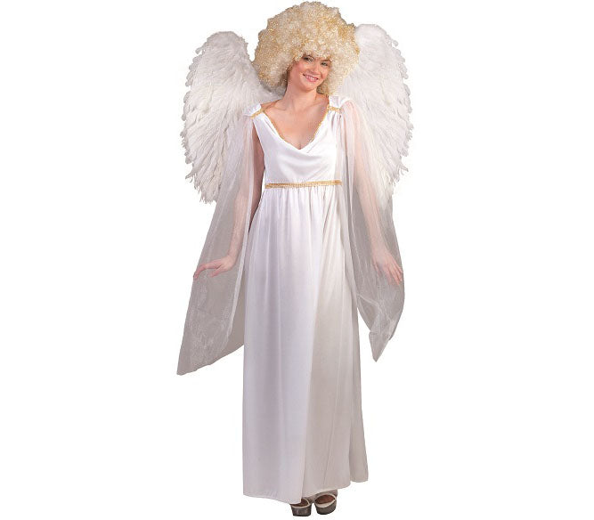 robe d''ange avec finitions dorées femme taille xl