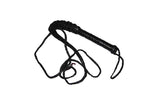 fouet en cuir noir 2.4m