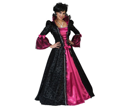 robe baroque victoria rose femme taille s/m
