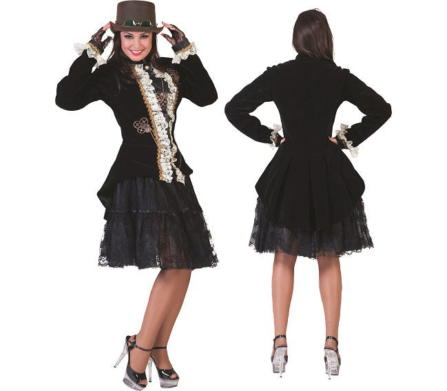 veste de révolutionnaire dentelle blanche femme taille s/m