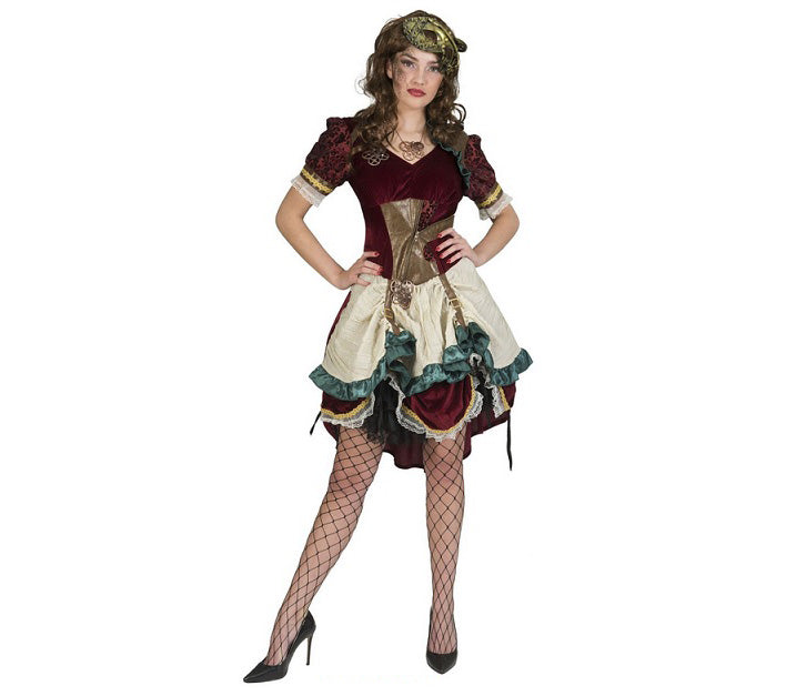 déguisement steampunk victoria femme taille s/m