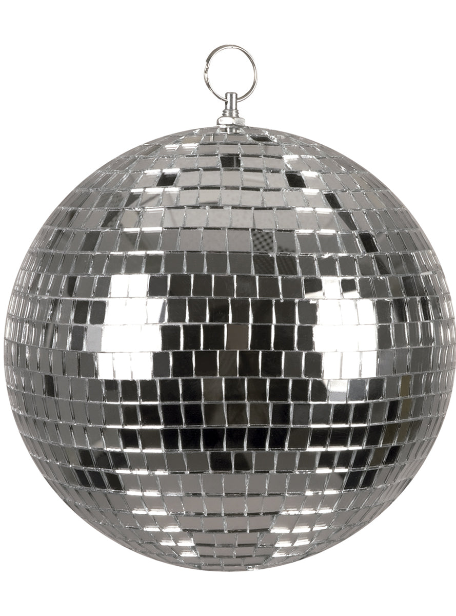 Boule disco argentée