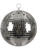 Boule disco argentée