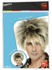 Perruque 80's blonde homme