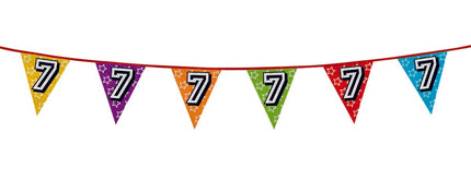 Guirlande fanions numéro 7