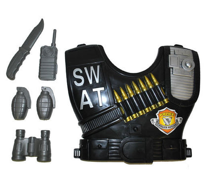 set accessoires policier swat pour enfant