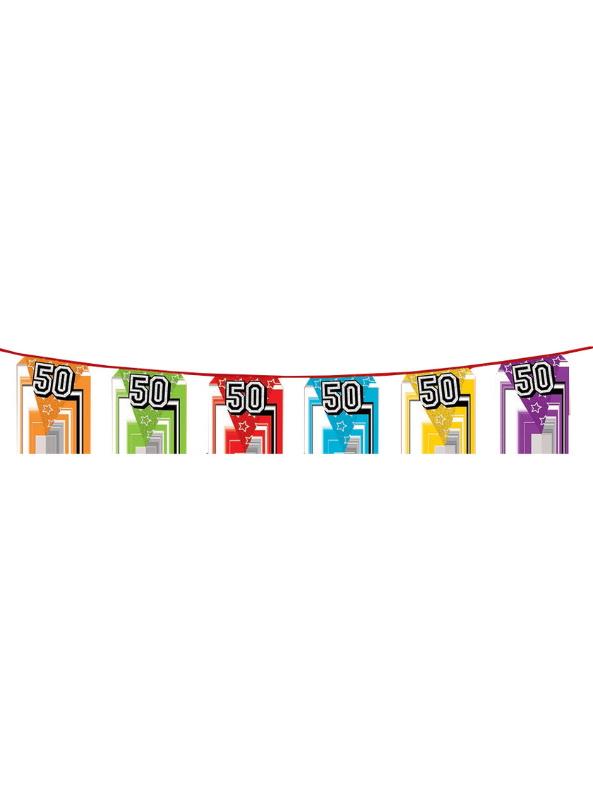 Guirlande fanions numéro 50