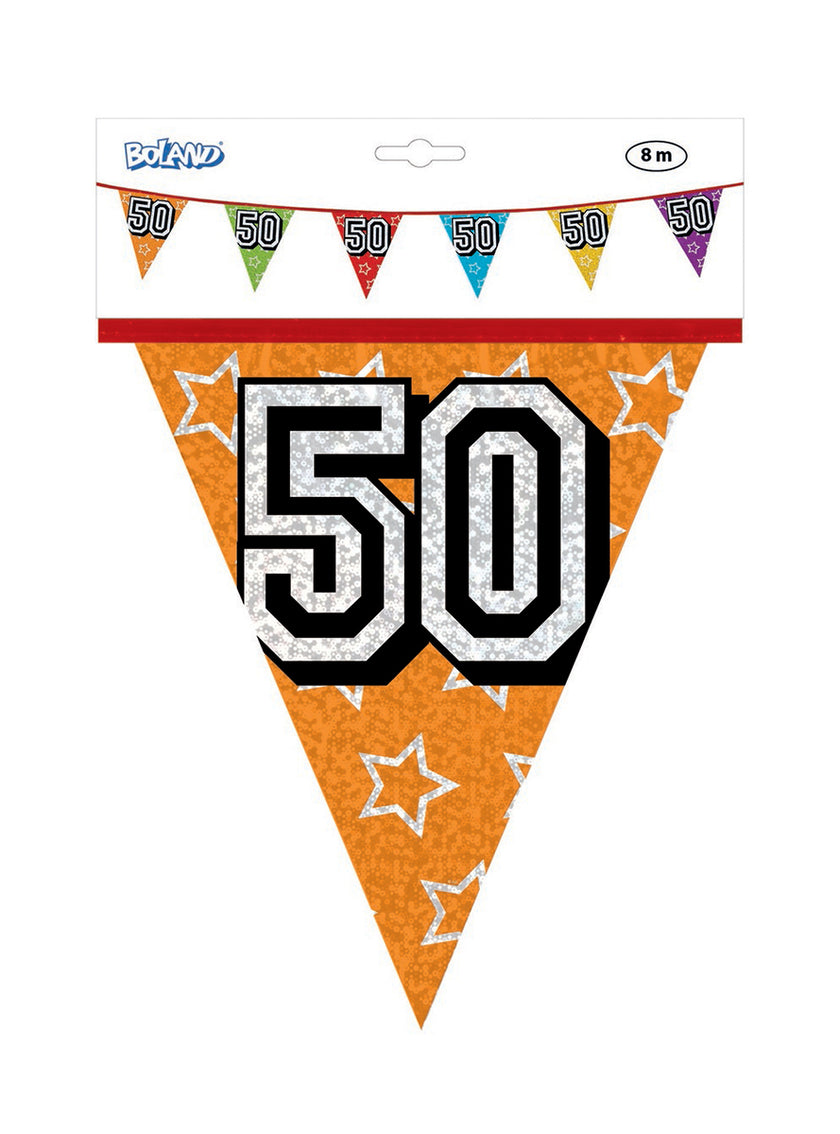 Guirlande fanions numéro 50