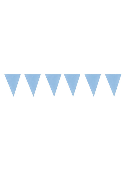 Guirlande fanions bleus