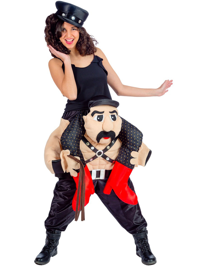 Déguisement porte-moi Stripteaseur Sado femme