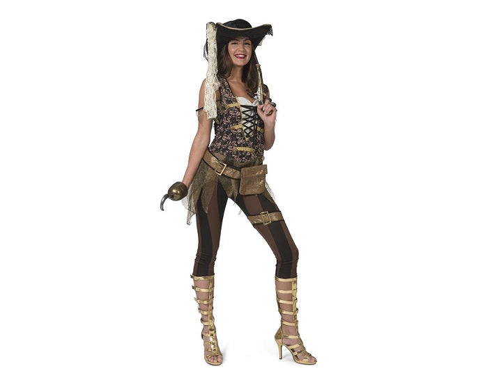 déguisement steampunk 3pcs femme taille xs/s