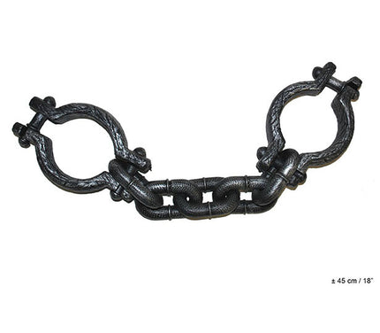 chaine de prisonnier pour poignets 45cm