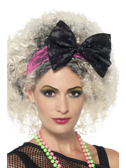 Bandeau cheveux années 80 femme