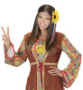 Perruque hippie tournesol femme