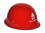 casque pompier fire brigade rouge