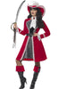 Déguisement Capitaine Pirate Scarlett femme