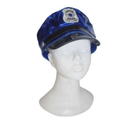 casquette de policière bleu