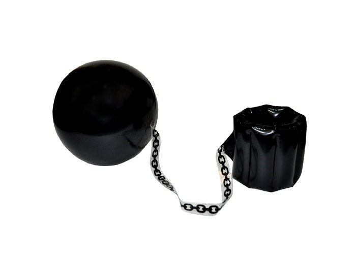 boulet gonflable avec chaine prisonnier