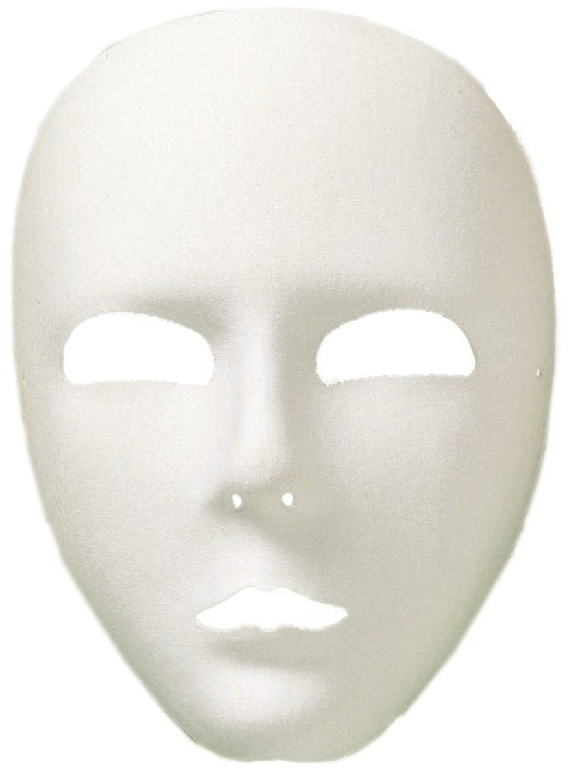 Masque blanc basique