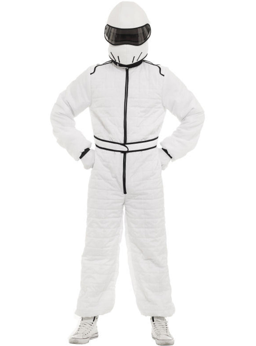 Déguisement pilote blanc adulte