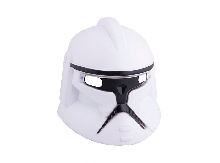 casque de soldat de l''espace blanc