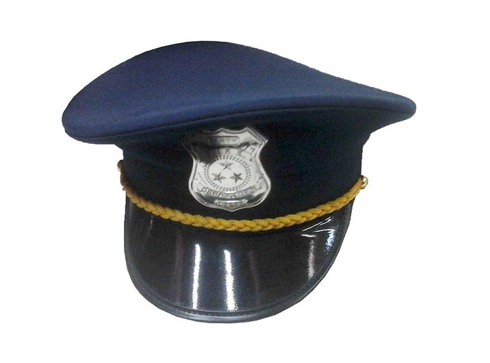 casquette de police bleu adulte