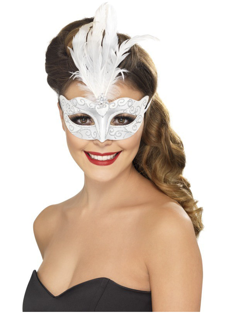 Masque vénitien avec du brillant