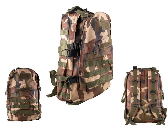 sac à dos camouflage militaire 60x39cm
