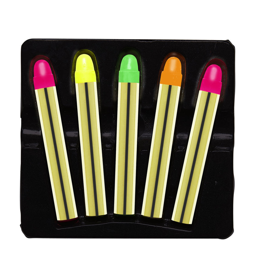 Crayons de maquillage fluorescent