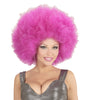Perruque afro violette géante adulte